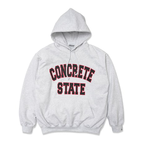 HOMBRE NINO / PULLOVER HOODIE (CONCRETE STATE) / GRAY