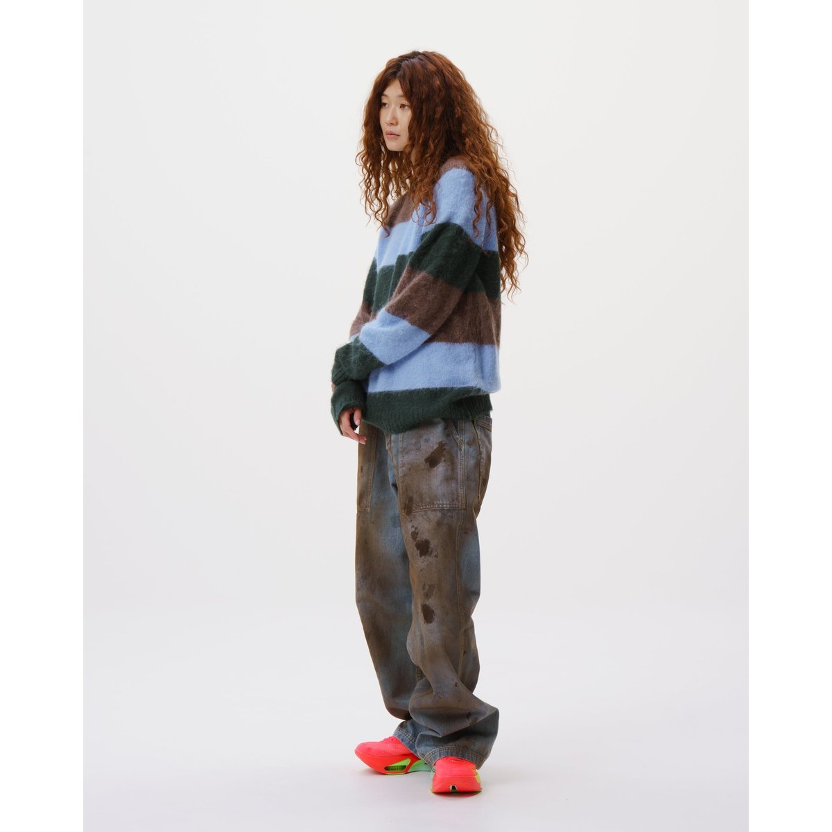 BoTT / OL' DIRTY PAINTER JEAN / WASHED BLUE | S