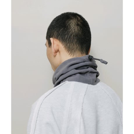 BAL / FLEECE 2WAY NECK BEANIE / GRAY
