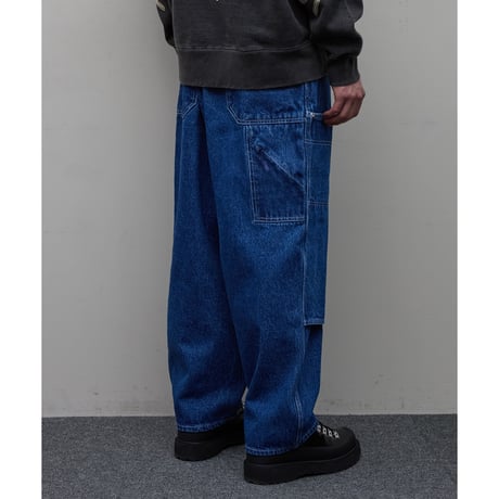 BAL / LOOSE FIT DENIM WORK PANT / INDIGO