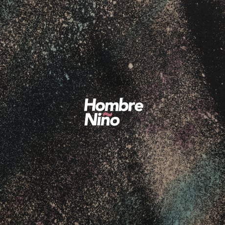 HOMBRE NINO / TIE DYE HOODED PULL OVER / PURPLE BLACK