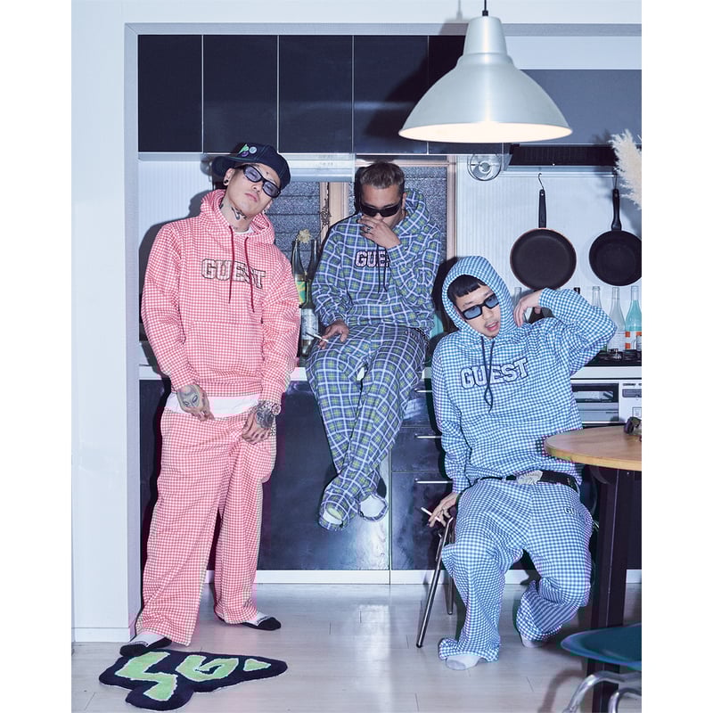 SPECIAL GUEST K.K. / SG CHECK HOODIE / CHECK |