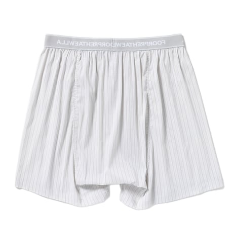 ALWAYTH / 2 PACK TRUNKS / CHARCOAL & GREY STRIPE