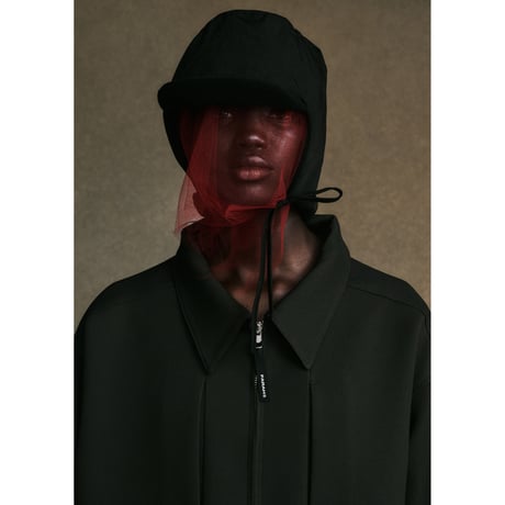 BAL / FLEECE EAR FLAP 6-PANEL HAT / BLACK