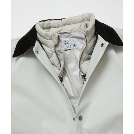 BAL / REMOVABLE SLEEVE DOWN JACKET / BLACK