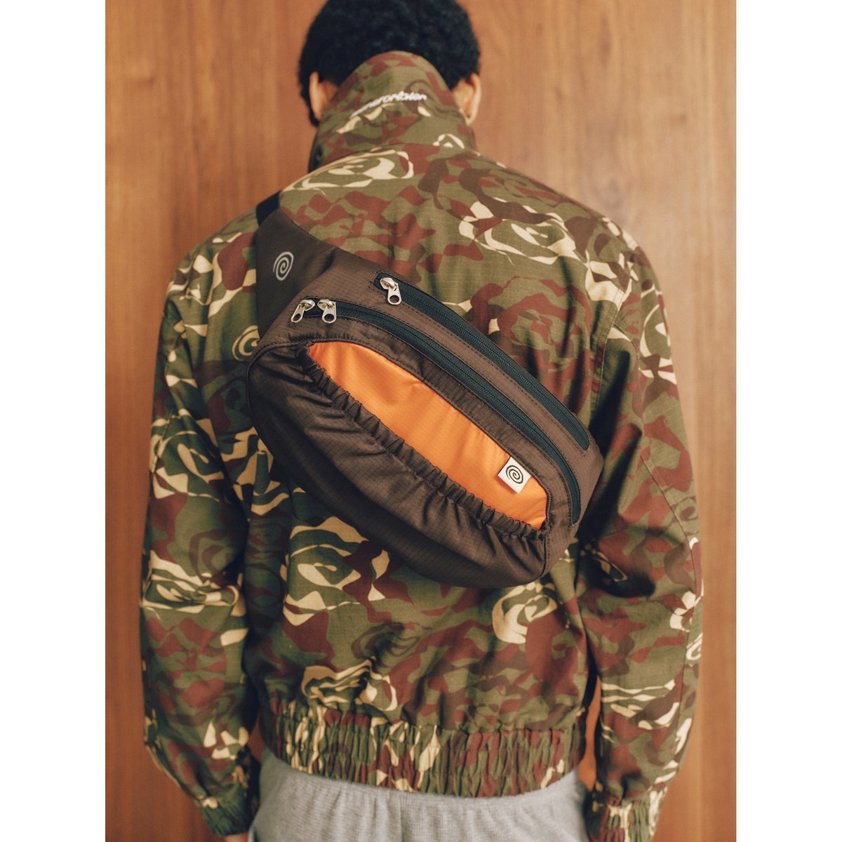 SOL soonerorlater / NYLON TWO-TONE WAIST BAG /