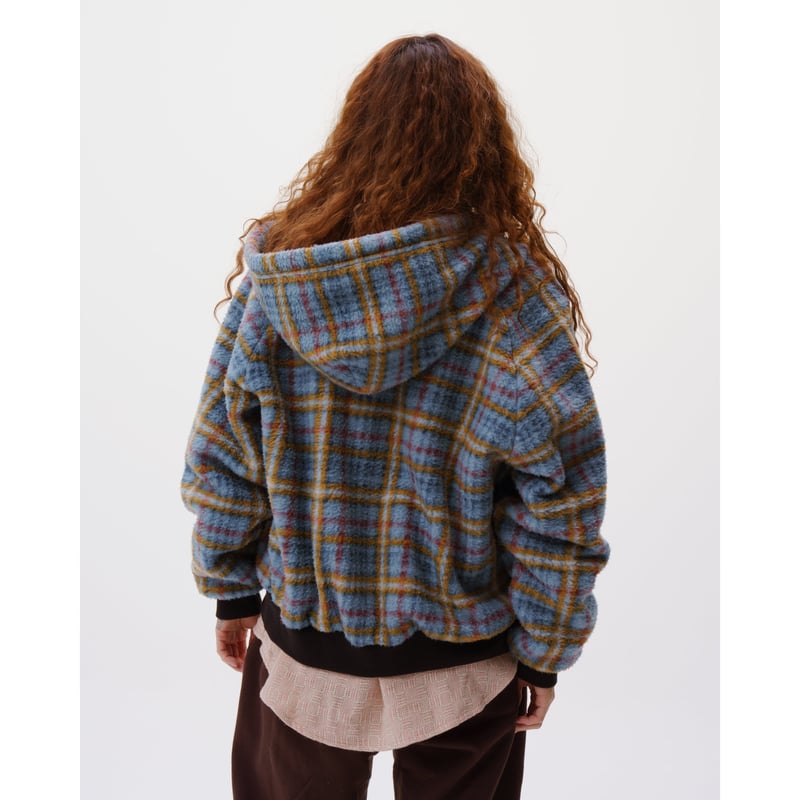 ジャケット・アウター BoTT Fleece zip hoodie BoTT / FLEECE ZIP HOODIE / SLATE BLUE | Sophomore