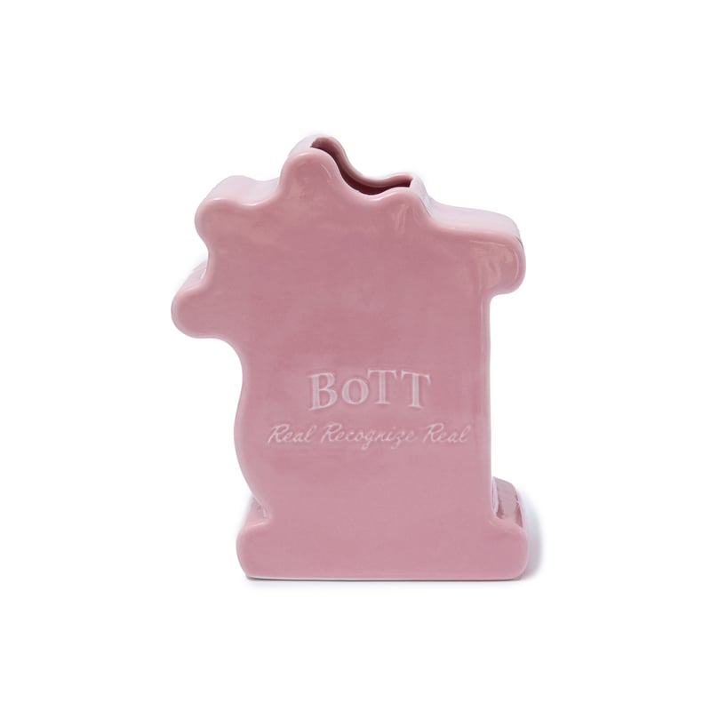 BoTT / B LOGO FLOWER VASE / PINK | Sophomore