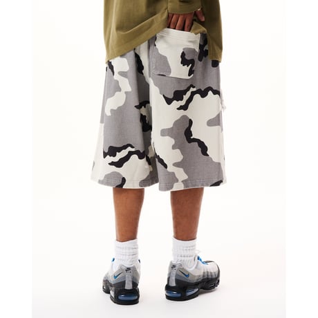 BoTT / CAMO SWEAT SHORT / GREY
