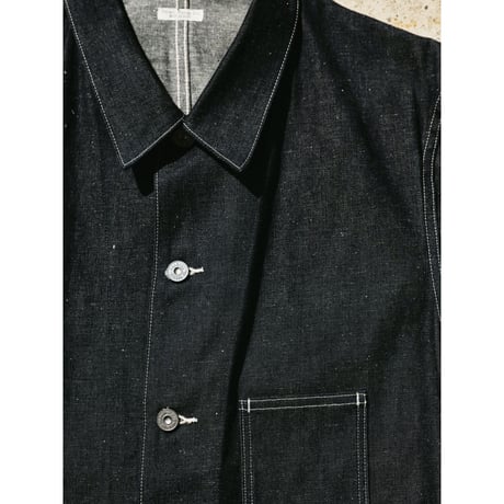 PHIGVEL MAKERS & Co. / DENIM CHORE JACKET / INDIGO RIGID