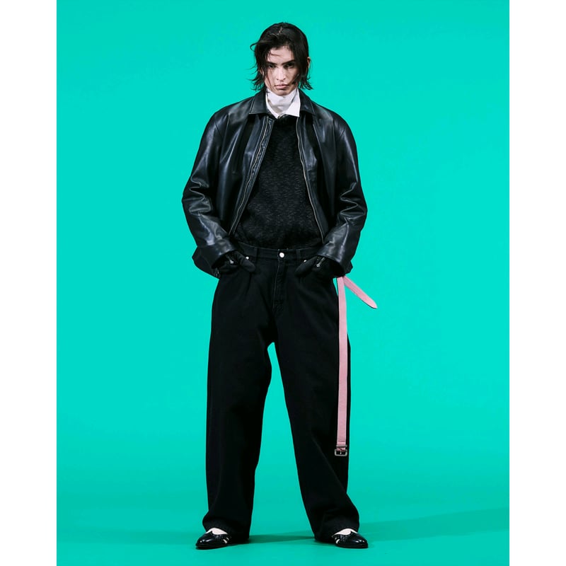 BAL / VENTILATION CREWNECK SWEATER / BLACK | So