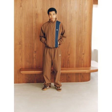 SOL soonerorlater / NYLON TRACK JACKET / LIGHT BLUE