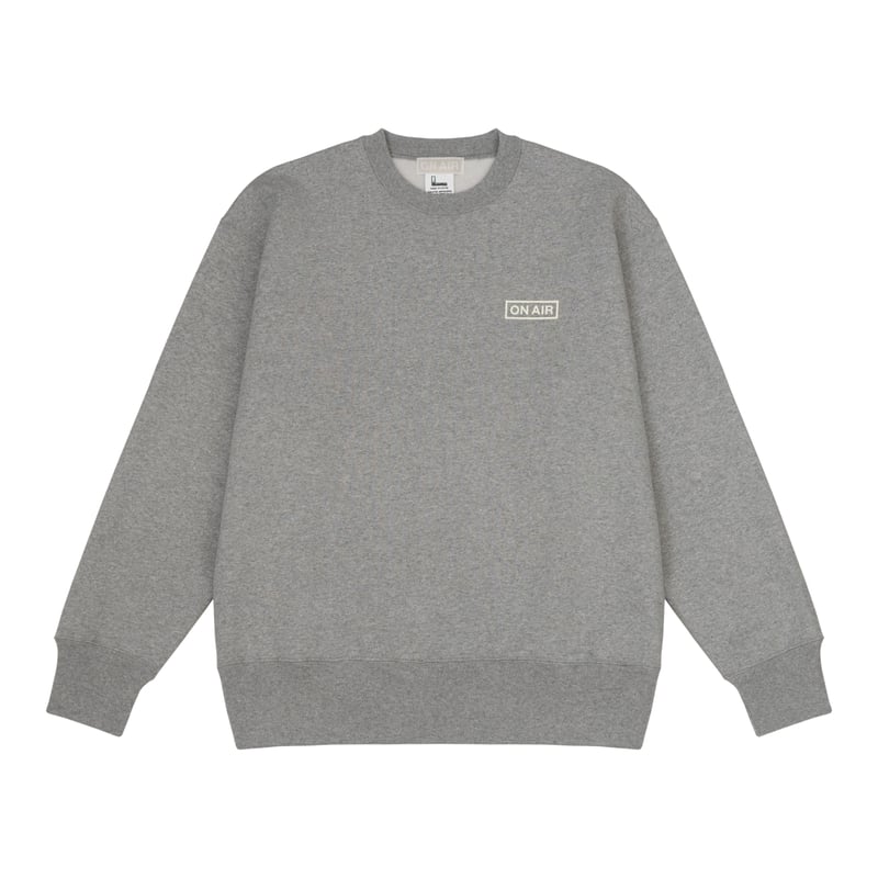ON-AIR / ON AIR BASIC LOGO CREW / GREY HEATHER  