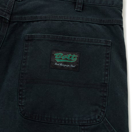 BoTT / CANVAS WORK PANT / BLACK