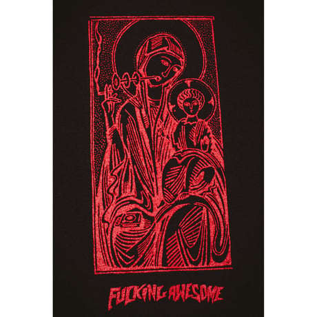 FUCKING AWESOME / HATE THE PAIN AWAY SHORT SLEEVE TEE / BLACK