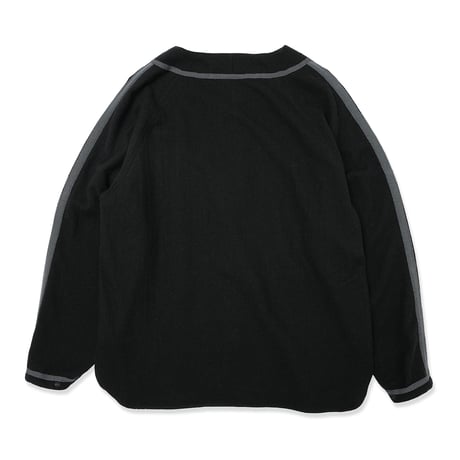 HOMBRE NINO / BASEBALL SHIRT / BLACK
