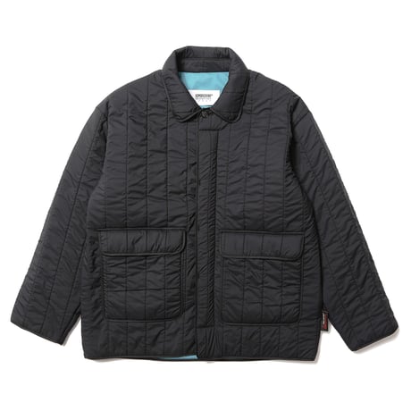 HOMBRE NINO / STRIPE QUILTING JACKET / BLACK