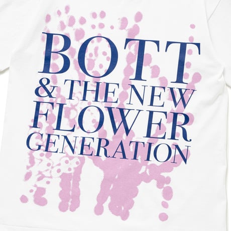BoTT / FLOWER GENERATION TEE / WHITE