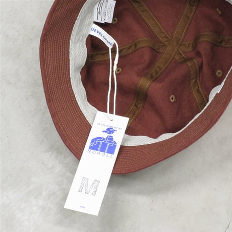 NOROLL / DETOURS HAT / DARK RED BROWN