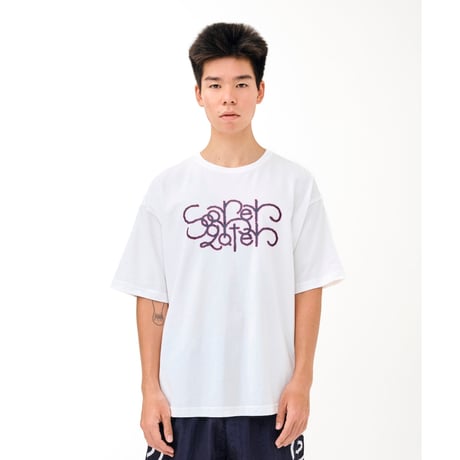 SOL soonerorlater / STEM LOGO TEE / WHITE