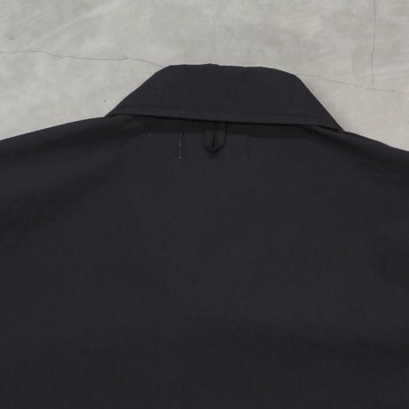 tone / COTTON NYLON GARDEN JACKET / BLACK