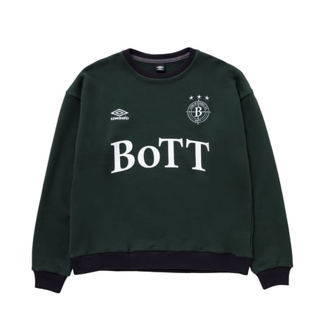 BoTT ｘ UMBRO / CREW NECK / GREEN