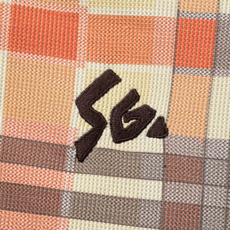 SPECIAL GUEST K.K. / DUCK CANVAS & THERMAL HOODED REVERSIBLE JACKET / BROWN