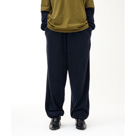SOL soonerorlater / PILE EASY PANTS / NAVY