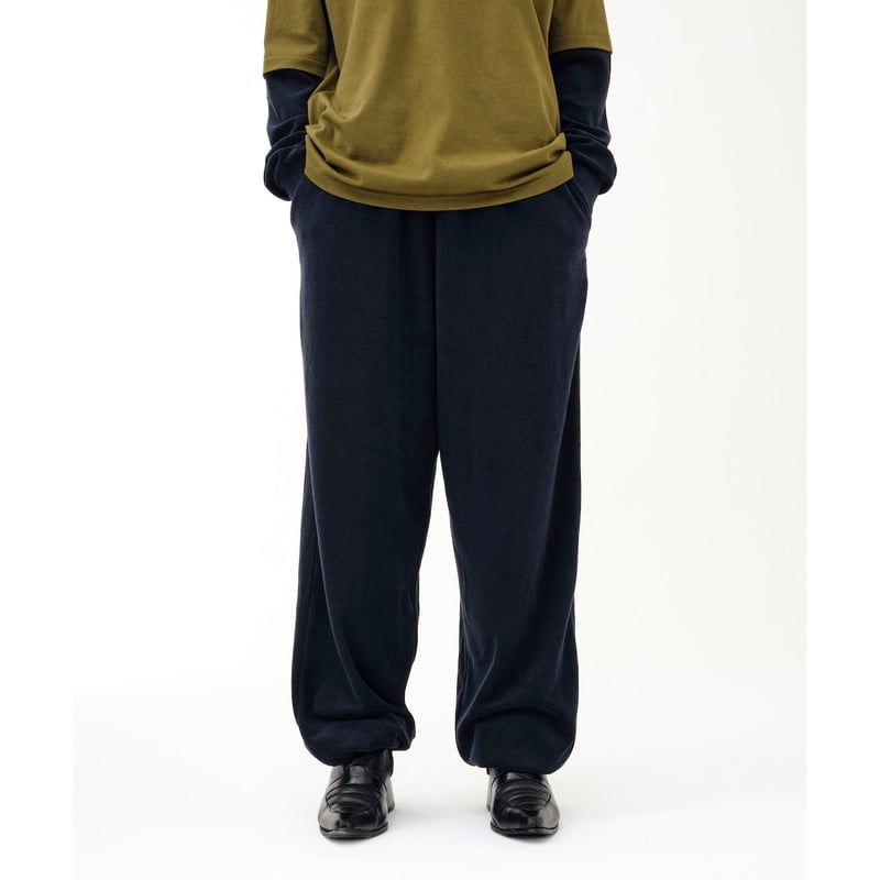 SOL soonerorlater / PILE EASY PANTS / NAVY | So