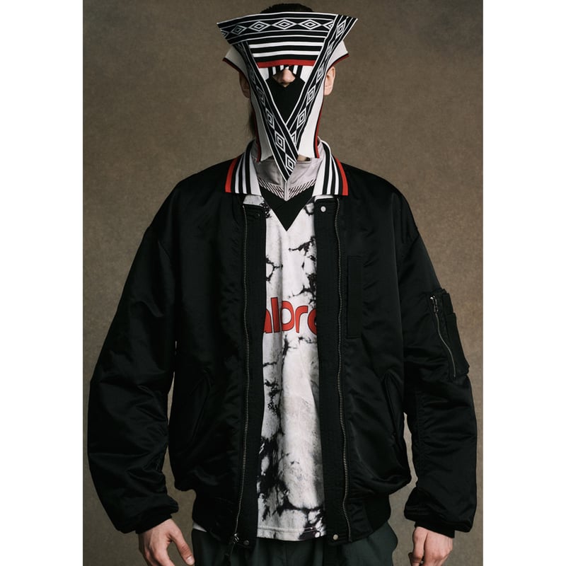 BAL / x SPIEWAK DOUBEL ZIP BOMBER JACKET / BLAC BAL / x SPIEWAK DOUBEL ZIP BOMBER JACKET / BLAC