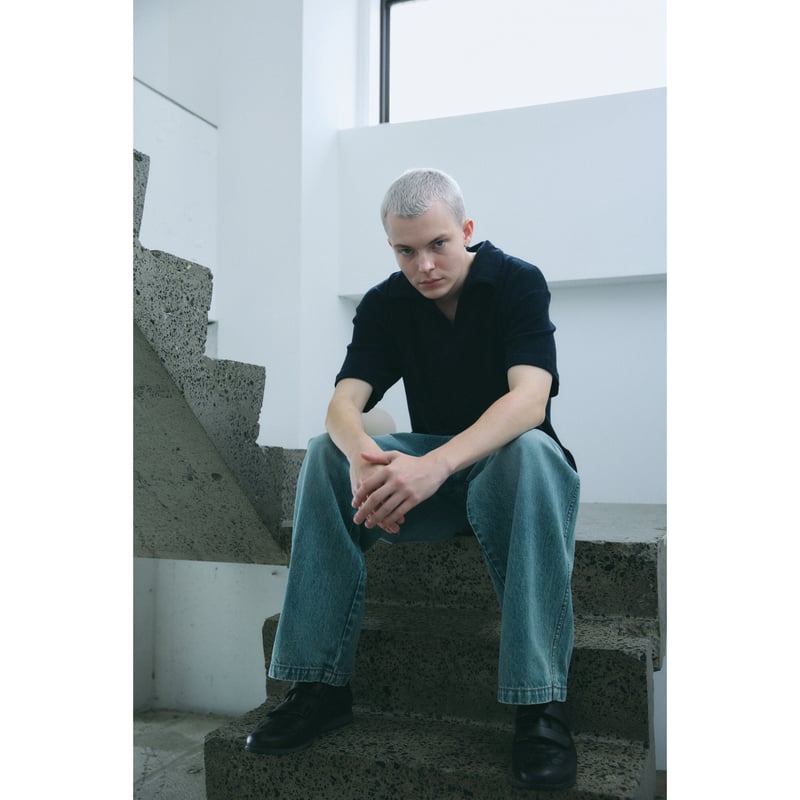 COMFORTABLE REASON / FADE STRAIGHT DENIM / SAND