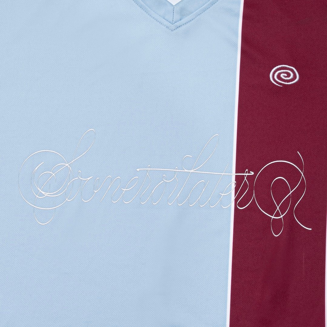 SOL soonerorlater / CURSLVE LOGO SOCCER SHIRT /