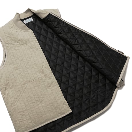 HOMBRE NINO / QUILTING VEST / BEIGE