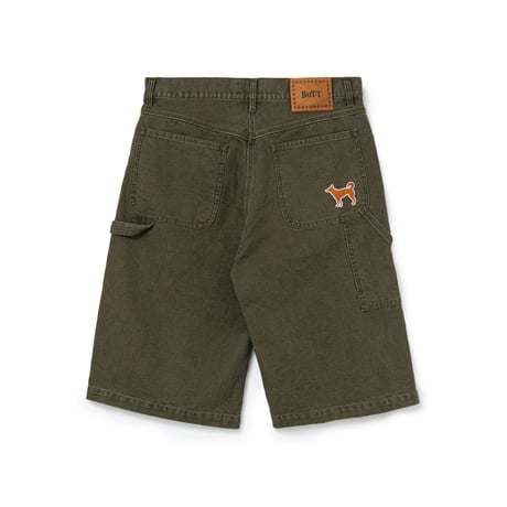 BoTT / WASHED PAINTER SHORT / OLIVE