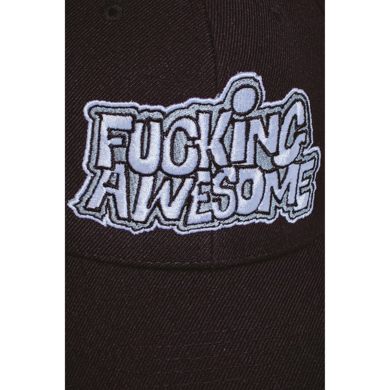 【FUCKING AWESOME】PBS LOGO SNAPBACK BLACK FUCKING AWESOME / PBS LOGO SNAPBACK / BLACK | S