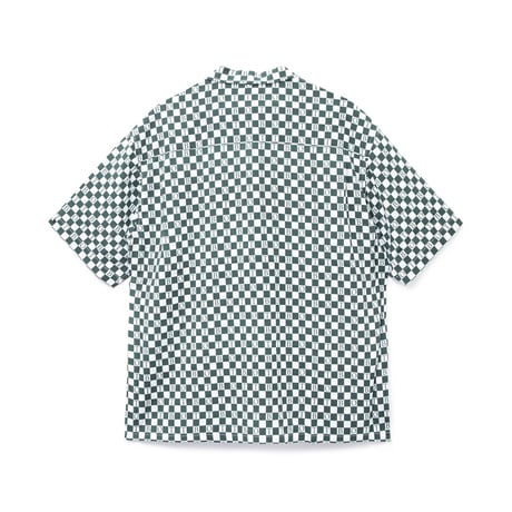 BoTT / CHECKERBOARD S/SL SHIRT / GREEN