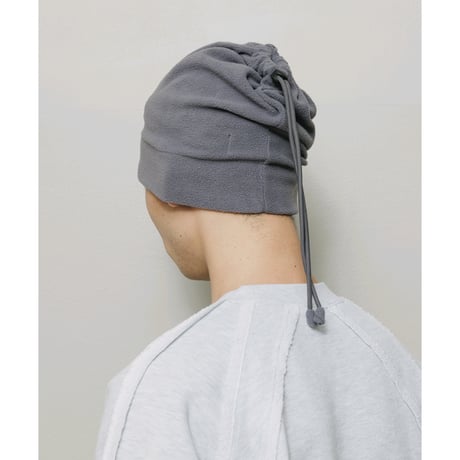 BAL / FLEECE 2WAY NECK BEANIE / GRAY