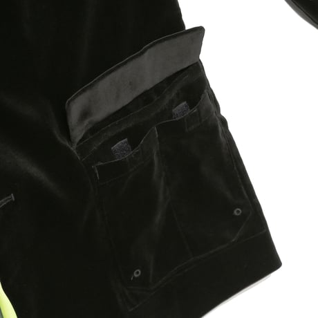 HOMBRE NINO / VELVET 3B JACKET / BLACK