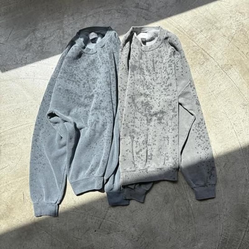 ZEPTEPI & Co. / CREWNECK SWEATSHIRTS / RAINDROP