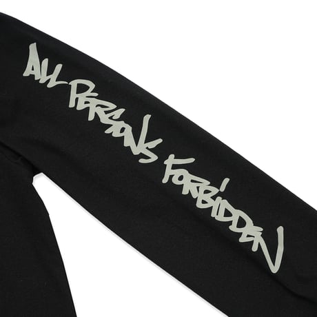 SUBWARE / LONG SLEEVE TEE TRAINYARD / BLACK