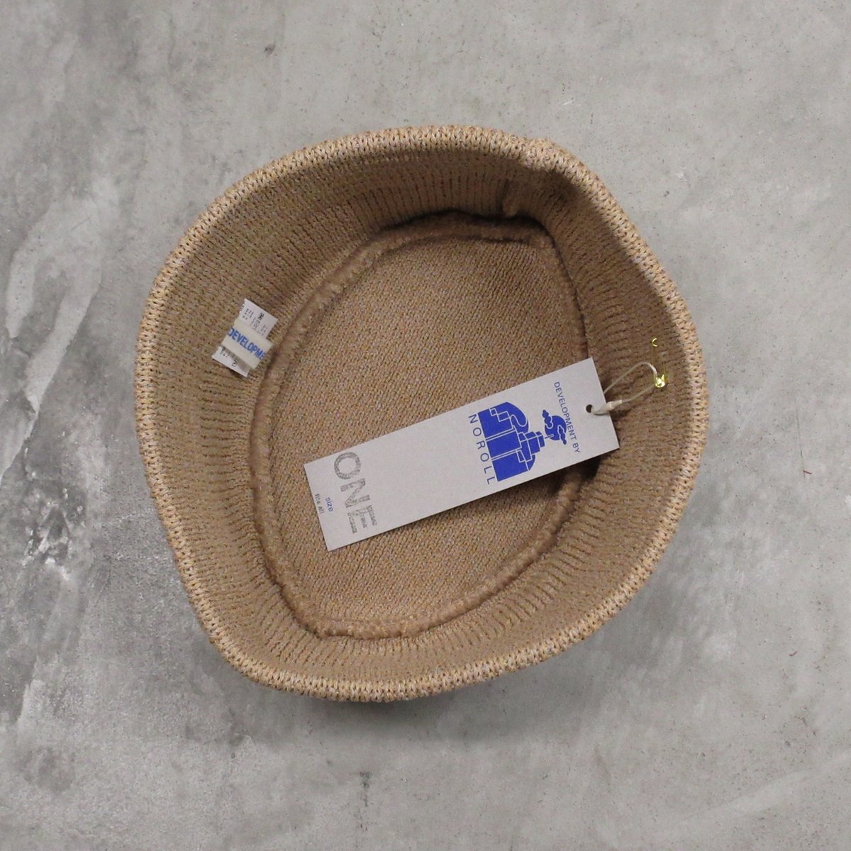 NOROLL / WASHI BUCKET HAT / BEIGE | Sophomore