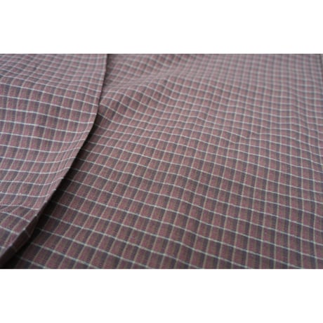 NOROLL / NORMAL PANAMA SHIRT / PANAMA CHECK