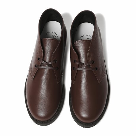HOMBRE NINO / x DOUBLE FOOT WEAR CHUKKA BOOTS / BROWN