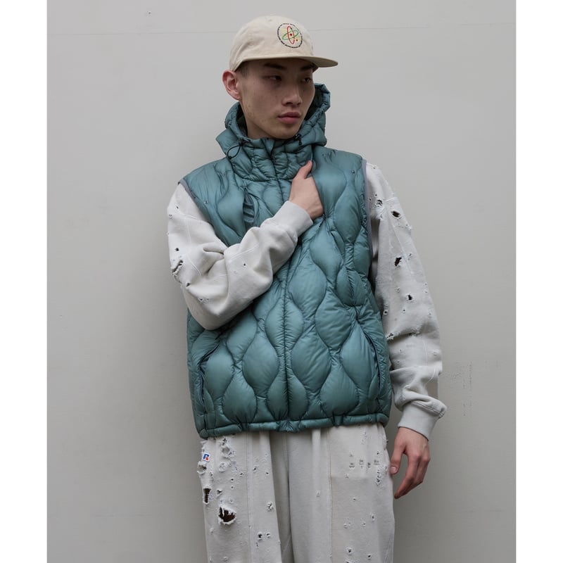 BAL / x TAION REMOVABLE SLEEVE DOWN JACKET / BL BAL / x TAION REMOVABLE SLEEVE DOWN JACKET / BL