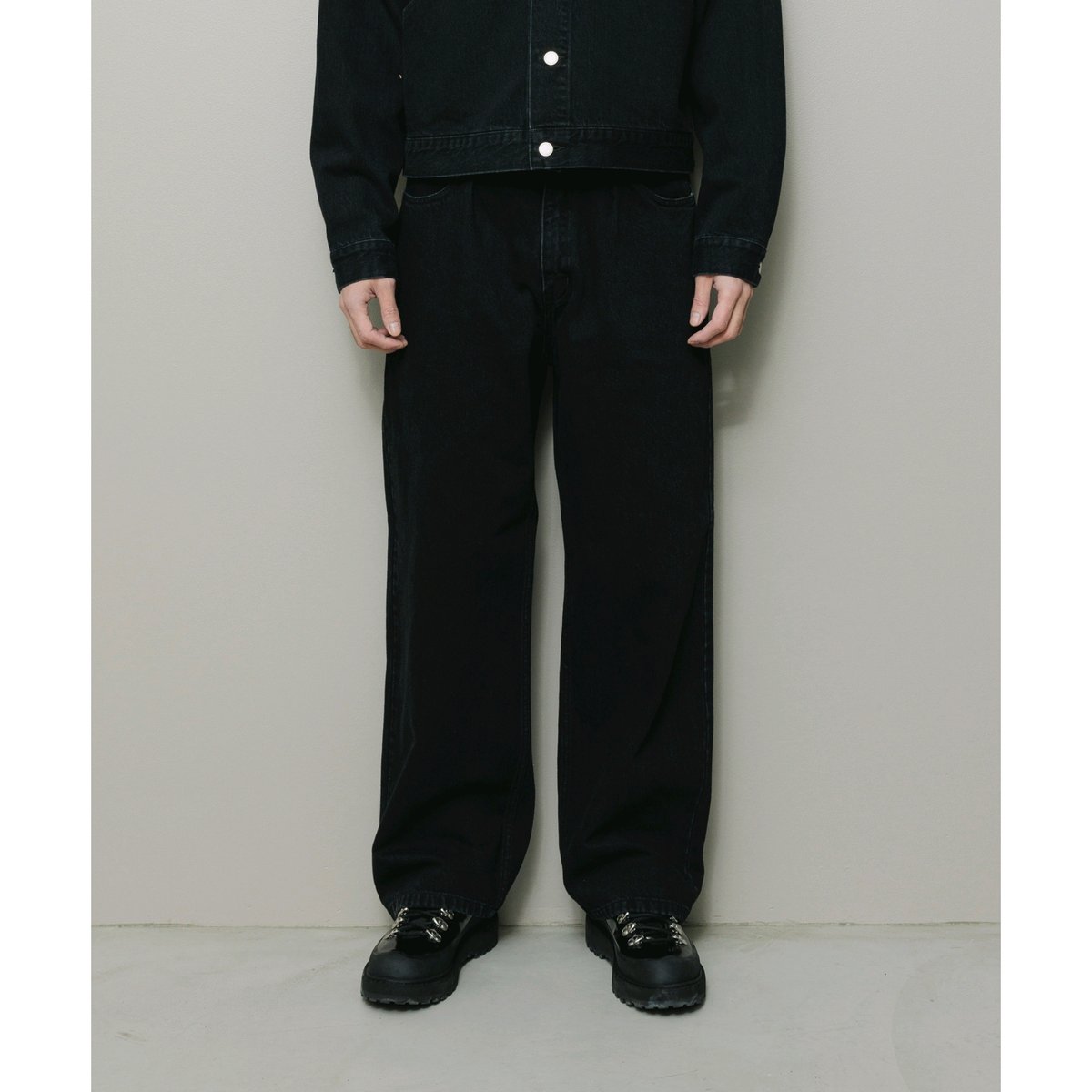 BAL / 12OZ STRAIGHT LEG 5P WASHED JEAN / WASHED