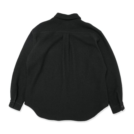 HOMBRE NINO / WOOL CPO SHIRT / BLACK