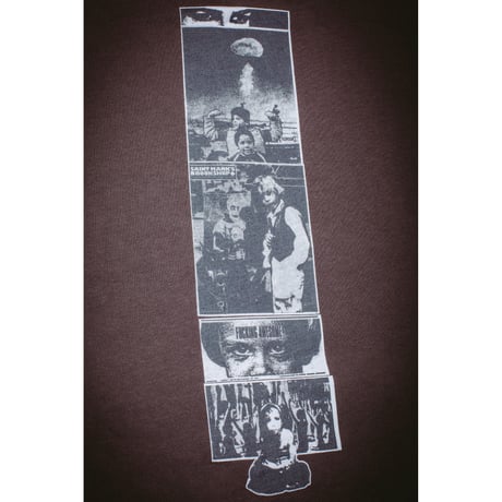 FUCKING AWESOME / 2025 DILL COLLAGE ZIP HOODIE / CHARCOAL