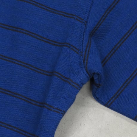 tone / DOUBLE STITCH SS T SHIRT  / NAVY STRIPE