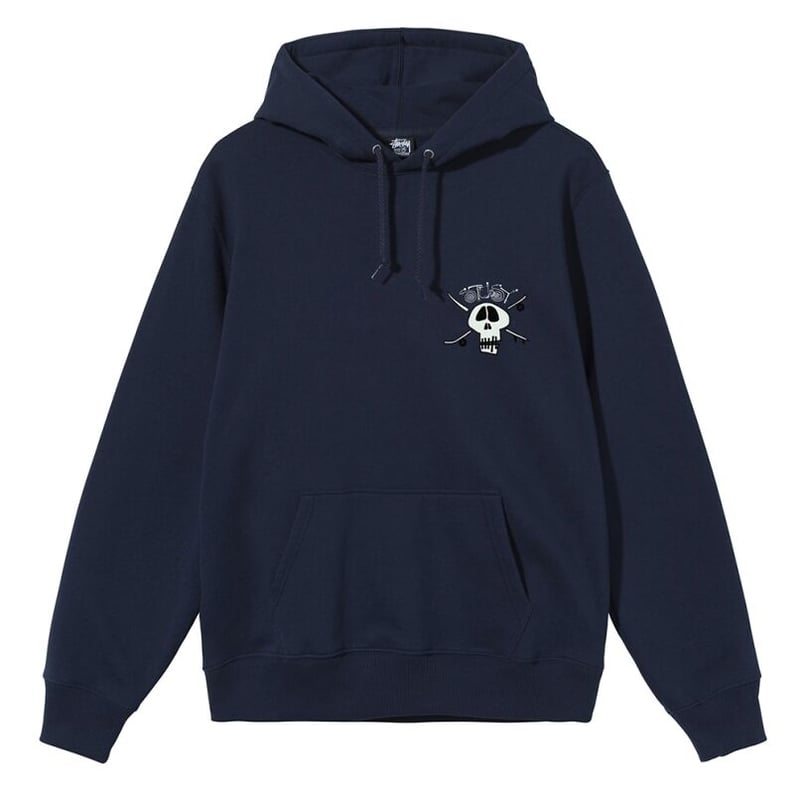 STUSSY / SURF SKATE SKULL HOODIE / NAVY | Sopho STUSSY / SURF SKATE SKULL HOODIE / NAVY | Sopho