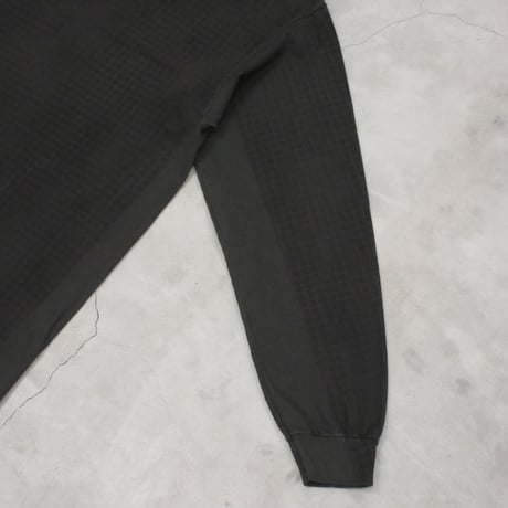 ZEPTEPI & Co. / LS TEE / GRID CAMO / BLACK